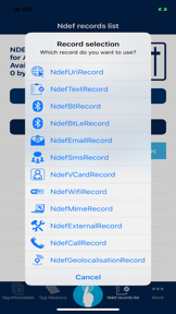 NFC Tap screenshot