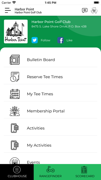 Harbor Point Golf Club Screenshot