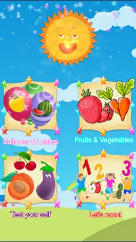 Game screenshot ABC Learn Fruits & Vegetables mod apk