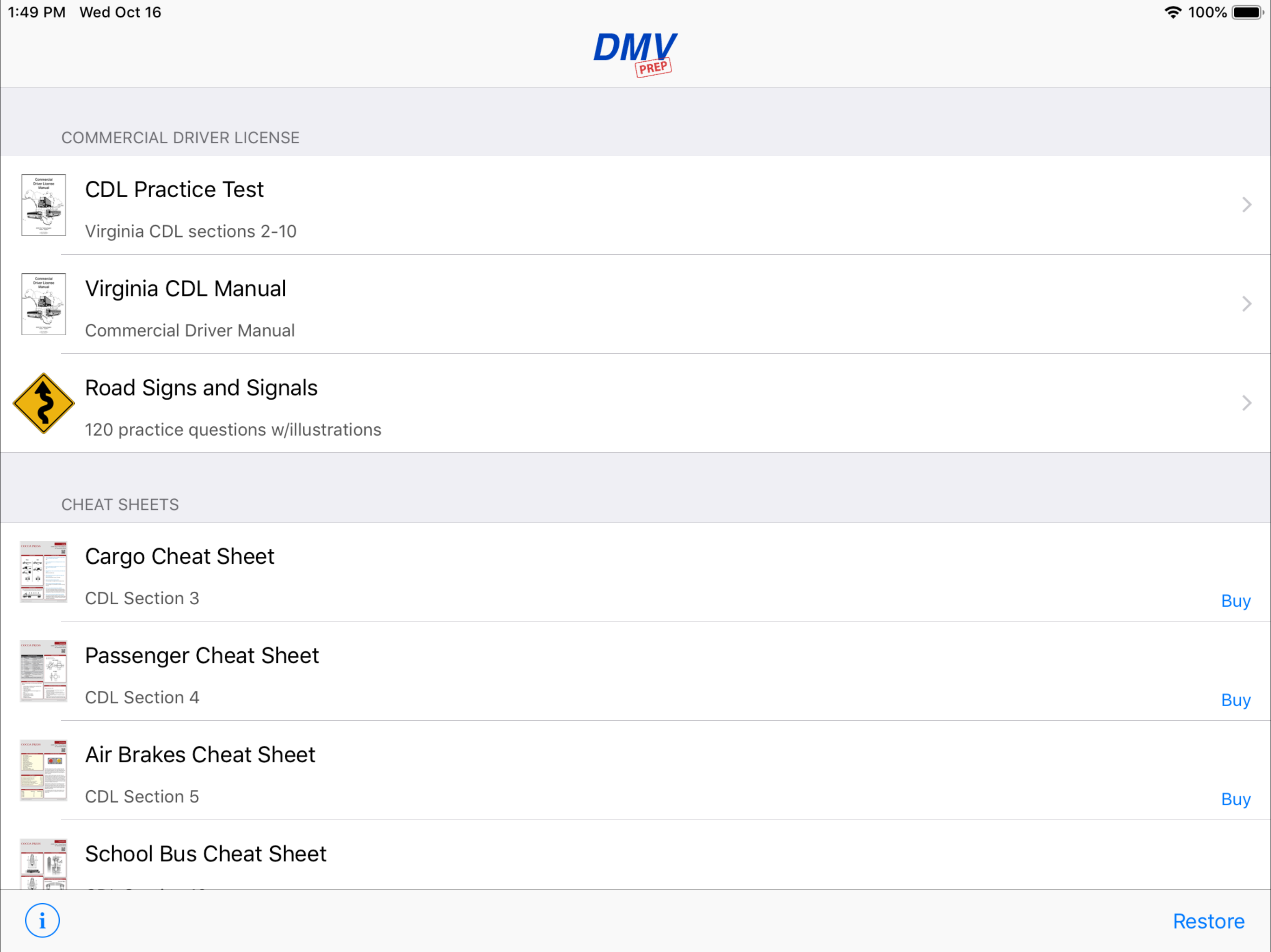 Virginia CDL Test Prep screenshot 10