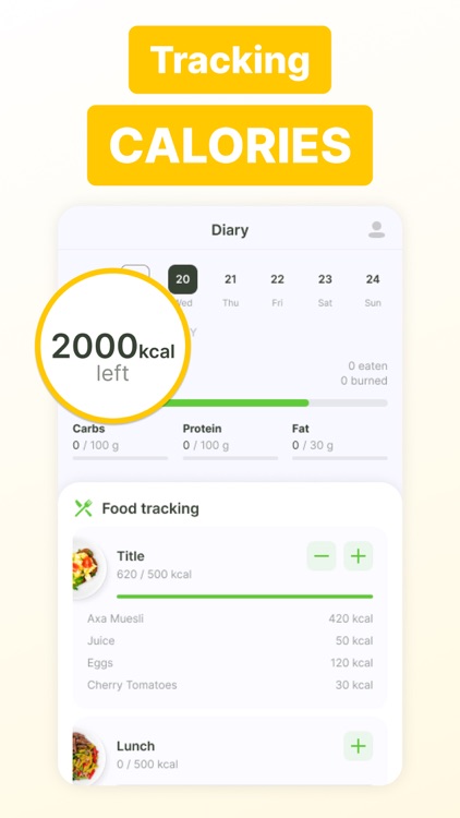 Calorie Counter: Food Tracker