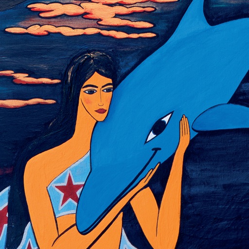 Little Mermaid And Her Dolphin