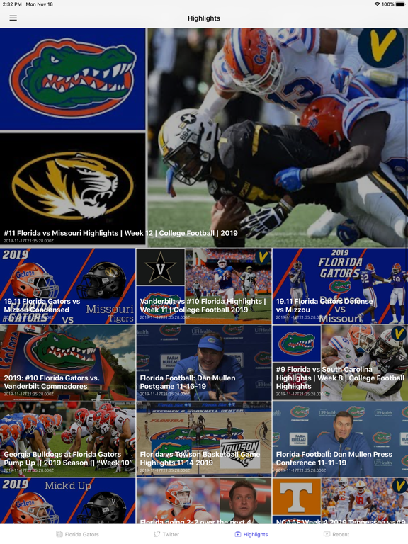 College Football Talk Scores iPad screenshot 6 - Sports app