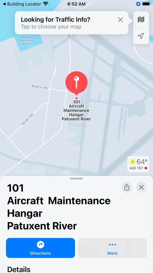 #5. NAVAIR Building Locator (iOS) 由: Naval Air Systems Command