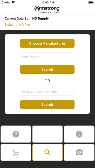 Replacement Ceilings-HDSupply Screenshot