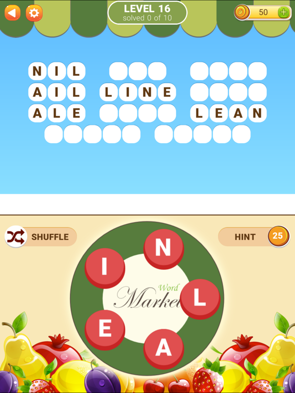 Word Market 2 iPad screenshot 3 - Games app