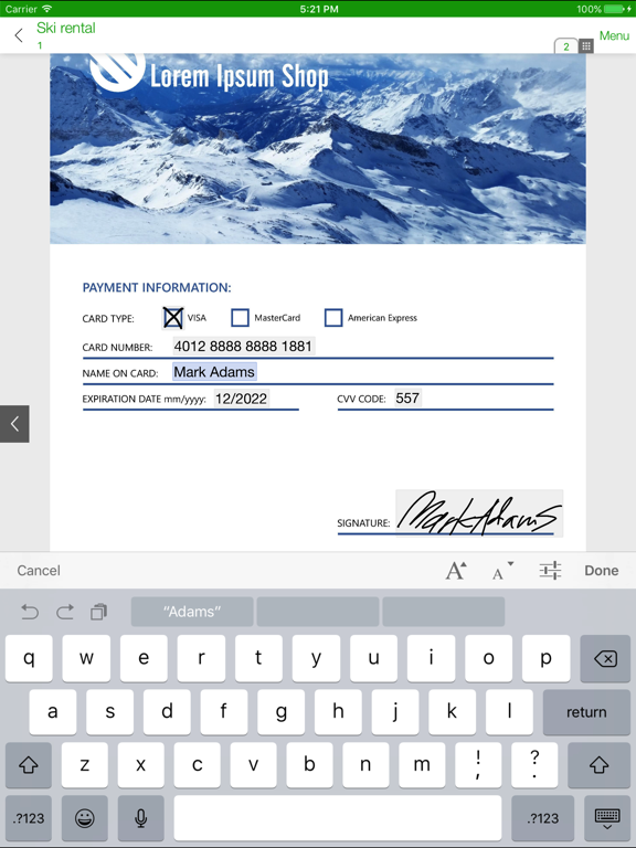 Screenshot #5 pour ScanWritr
