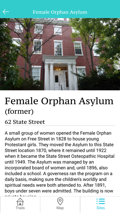 Portland Women's History Trail Screenshot