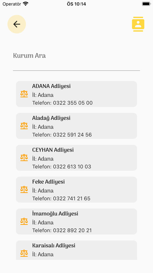 #6. Avukat Ajandası (iOS) Podle: Cihan Uyaroglu