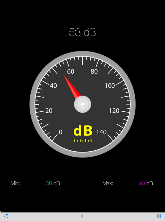 i Sound Level Meter iPad screenshot 1 - Utilities app