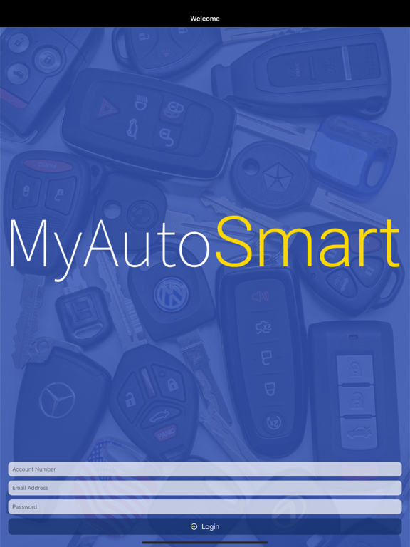 MyAutoSmart iPad screenshot 1 - Productivity app