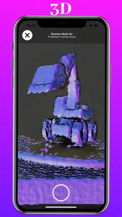 3D TrueDepth Camera Scan screenshot 2