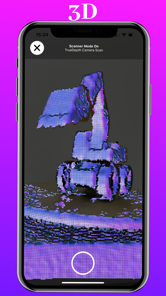 #2. 3D TrueDepth Camera Scan (iOS) Podle: Svetlana Nasonova