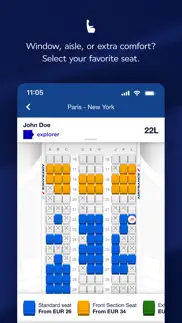 air france - book a flight iphone screenshot 3