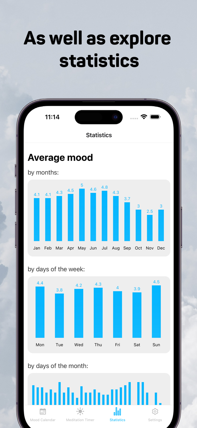 Day by day — mood tracker