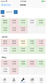 Nano Service Booking screenshot