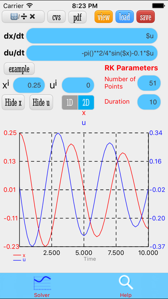 #2. ODE Solver (iOS) 由: DRH YAZILIM VE MUHENDISLIK HIZMETLERI LTD STI
