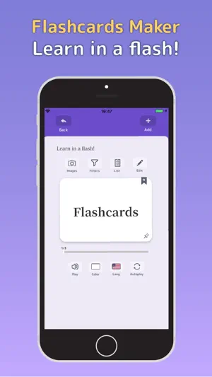 Flashcards Maker screenshot 1