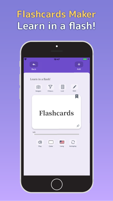 Flashcards Maker Screenshot
