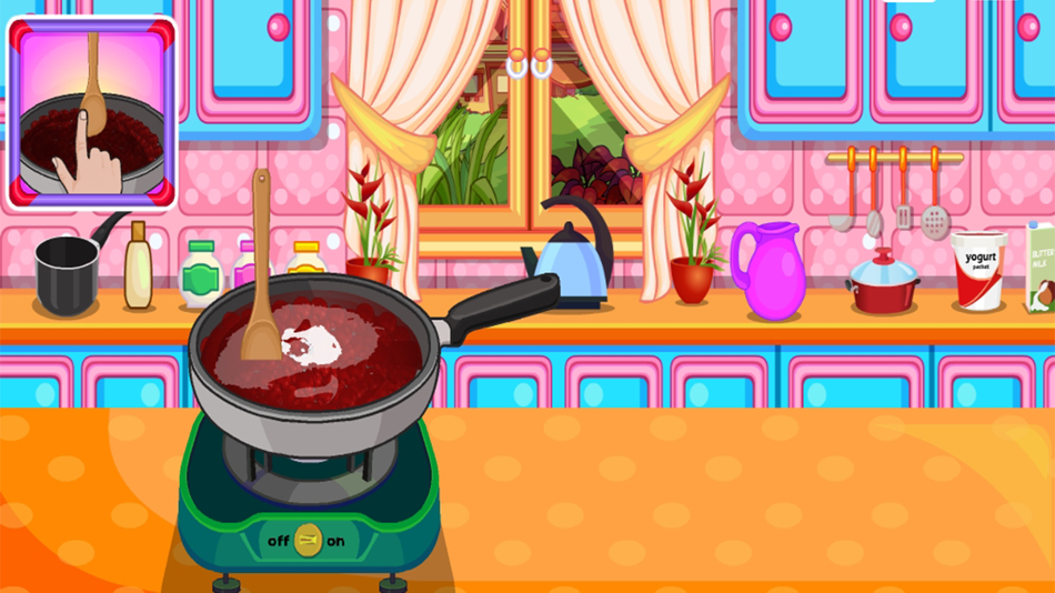#6. Baking black forest cake games (iOS) By: Les Placements R.A. Inc.