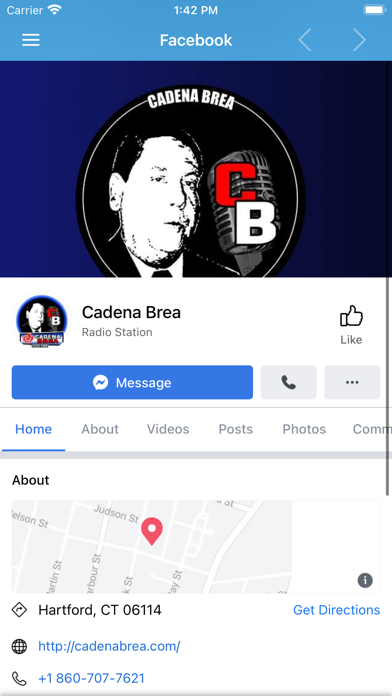 Comercial Radio Screenshot