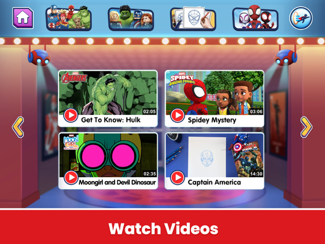 ‎Marvel HQ: Kids Super Hero Fun Screenshot