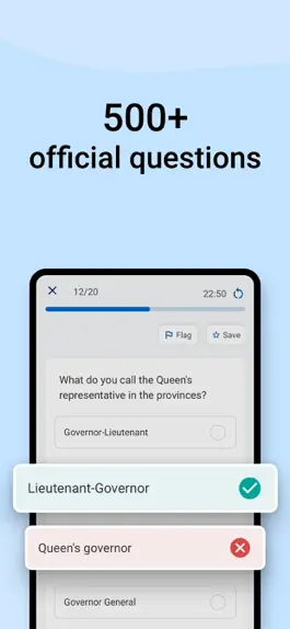 Game screenshot Canadian Citizenship Test:2023 mod apk