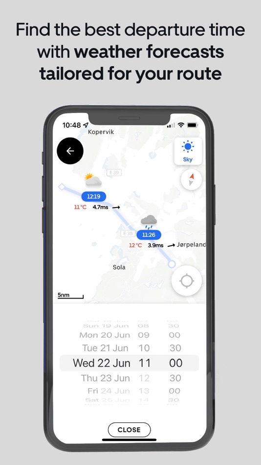 #6. Orca: Boat GPS, Charts, Routes (iOS) 由: Orca Technologies AS