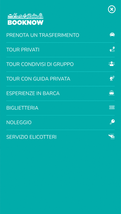 BookNow Italy Screenshot