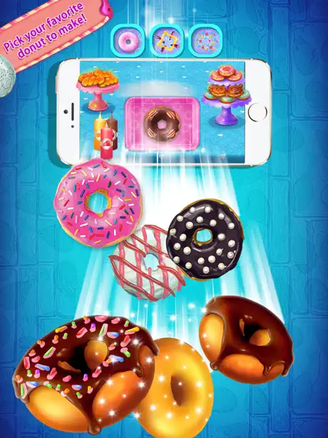 Sweet Donut Maker Cooking game