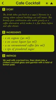 cocktail manual: drink recipes iphone screenshot 3