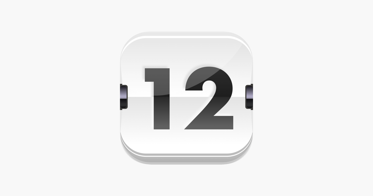 ‎Zen Flip Clock Minimal Timer App Store’da
