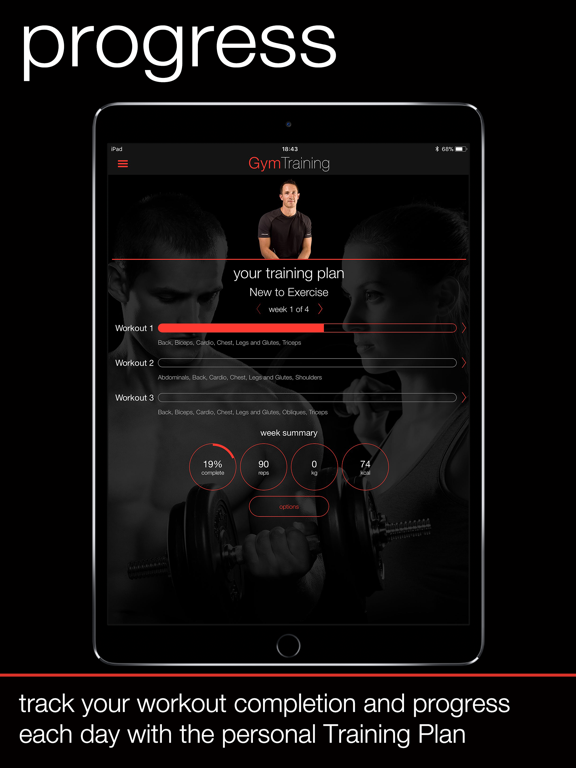 Screenshot #6 pour GymTraining: Fitness Plans