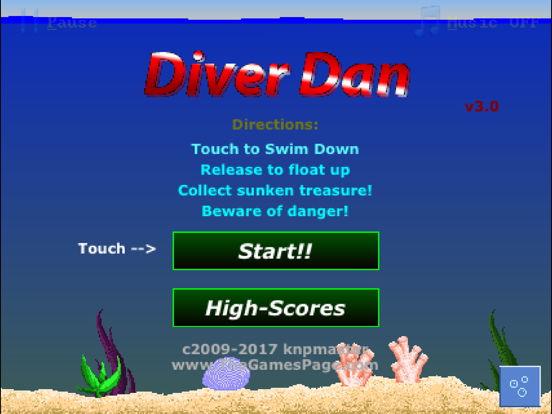 Screenshot #5 pour Diver Dan - Touch & Dive