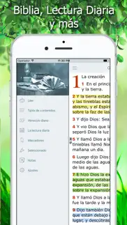 la biblia reina valera audio iphone screenshot 2