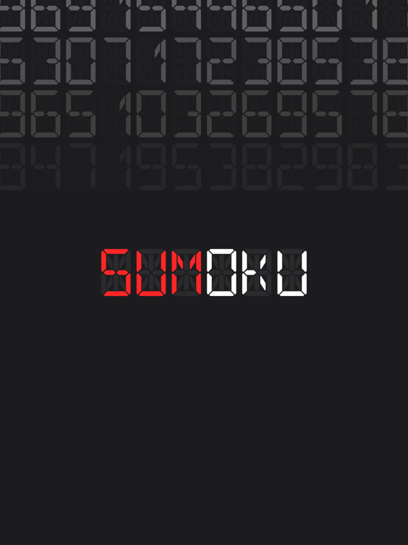 Screenshot #1 for Sumoku - Seven-segment Math