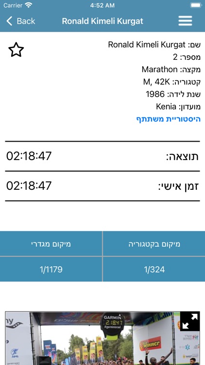 Jerusalem Winner Marathon screenshot-3