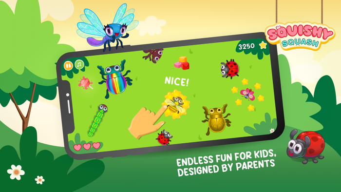 Squishy Squash Toddler Game