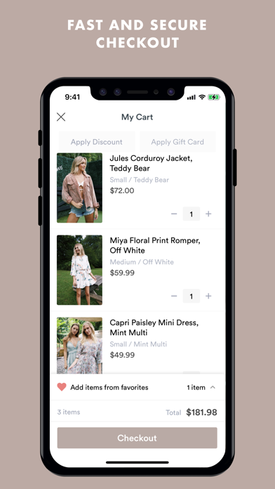 North & Main Clothing Company Screenshot