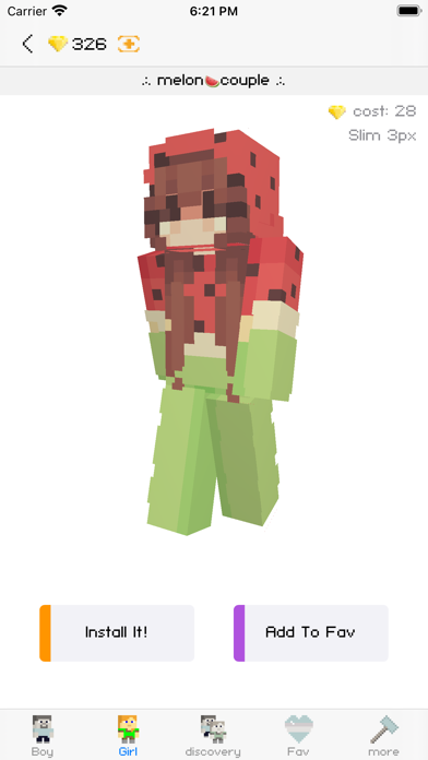 Craft Skins For Mc PE Screenshot