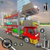 Crazy Car Transport Truck Sim