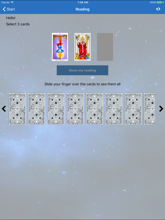 Screenshot #5 pour Lecture Tarot du Jour & Cartes