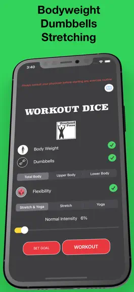 Game screenshot Workout Dice mod apk