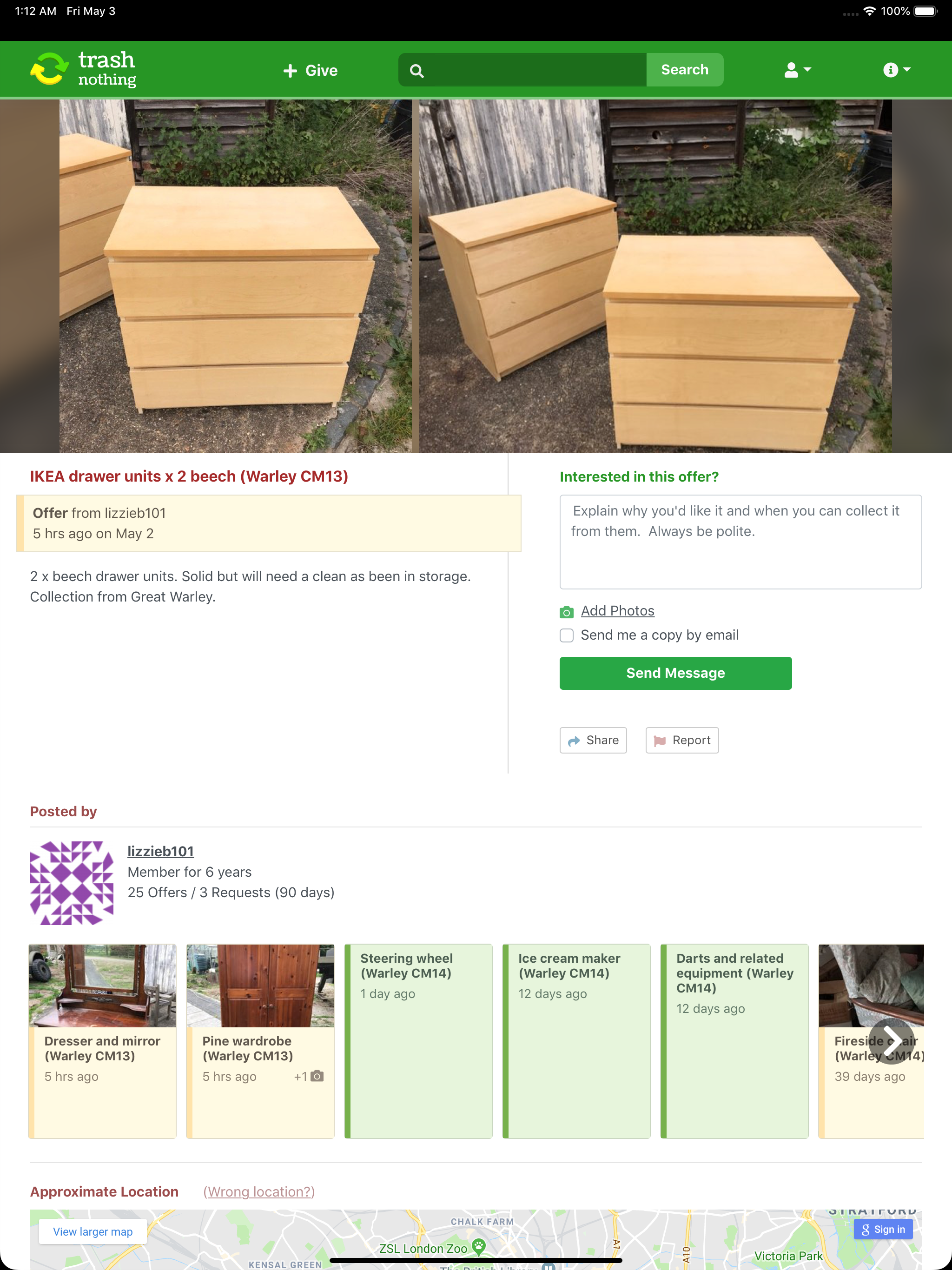 Trash Nothing + Freecycle