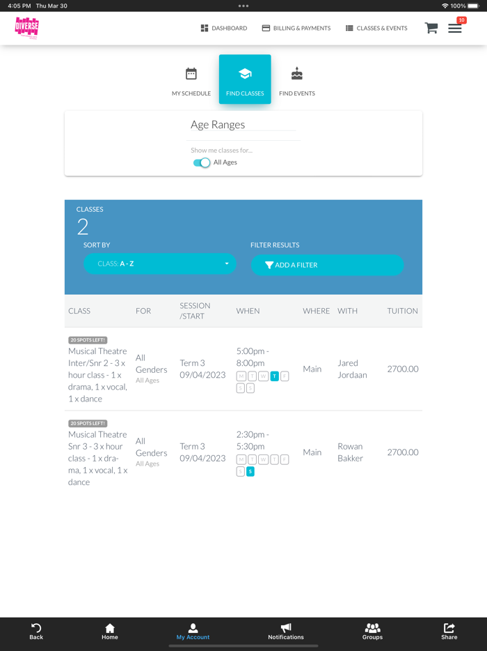 Diverse Performing Arts Centre