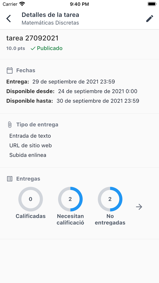 #2. Aula Virtual Profesor ESPOL (iOS) 由: Escuela Superior Politecnica del Litoral ESPOL