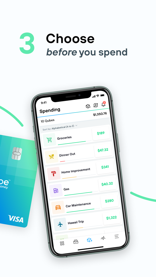 #5. Qube Money: Envelope Budgeting (iOS) By: Qube Money LLC