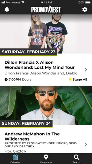 PromoWest Live screenshot 1