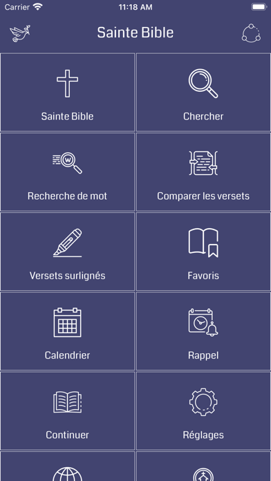 French Bible Audio Screenshot