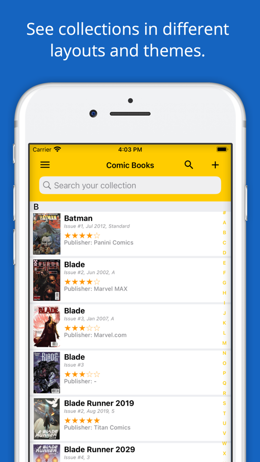 #5. iCollect Comic Books - Keys (iOS) 由: iCollect Everything, LLC